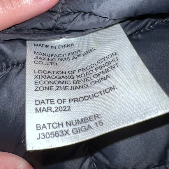 SAVE THE DUCK Boys 14 (Or Women’s S/M) Navy Puffer Jacket